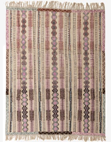 8' 3 x 10' 6 Hand Knotted Darya Wool Rug