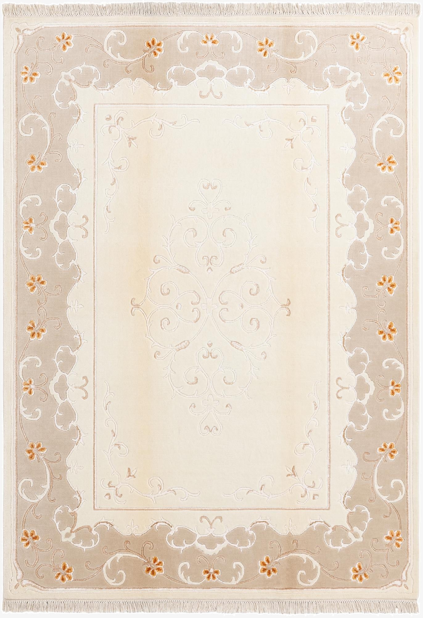 5' 7 x 8'  Hand Knotted Darya Wool Rug