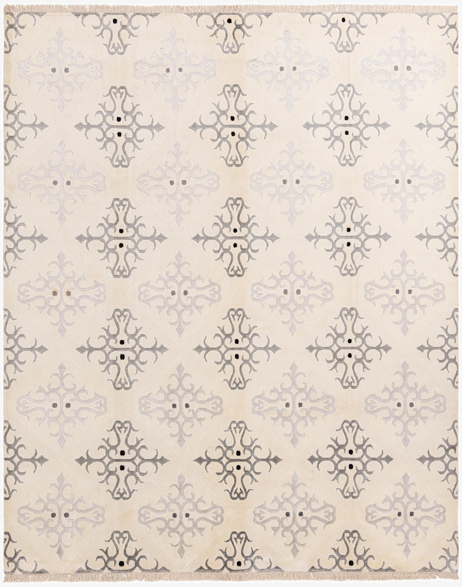 8' x 9' 9  Hand Knotted Darya Wool Rug