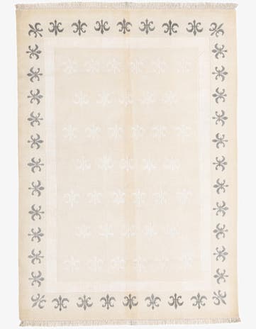 5' 8 x 8' Hand Knotted Darya Wool Rug