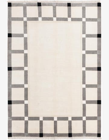 5' 7 x 7' 11 Hand Knotted Darya Wool Rug