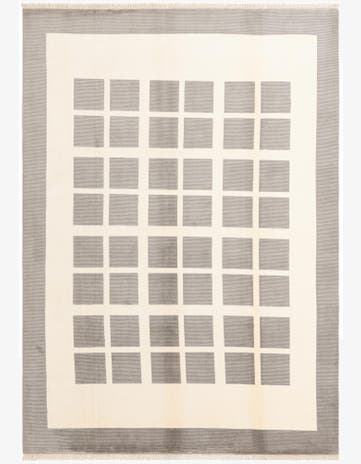 8' x 11' 4 Hand Knotted Darya Wool Rug