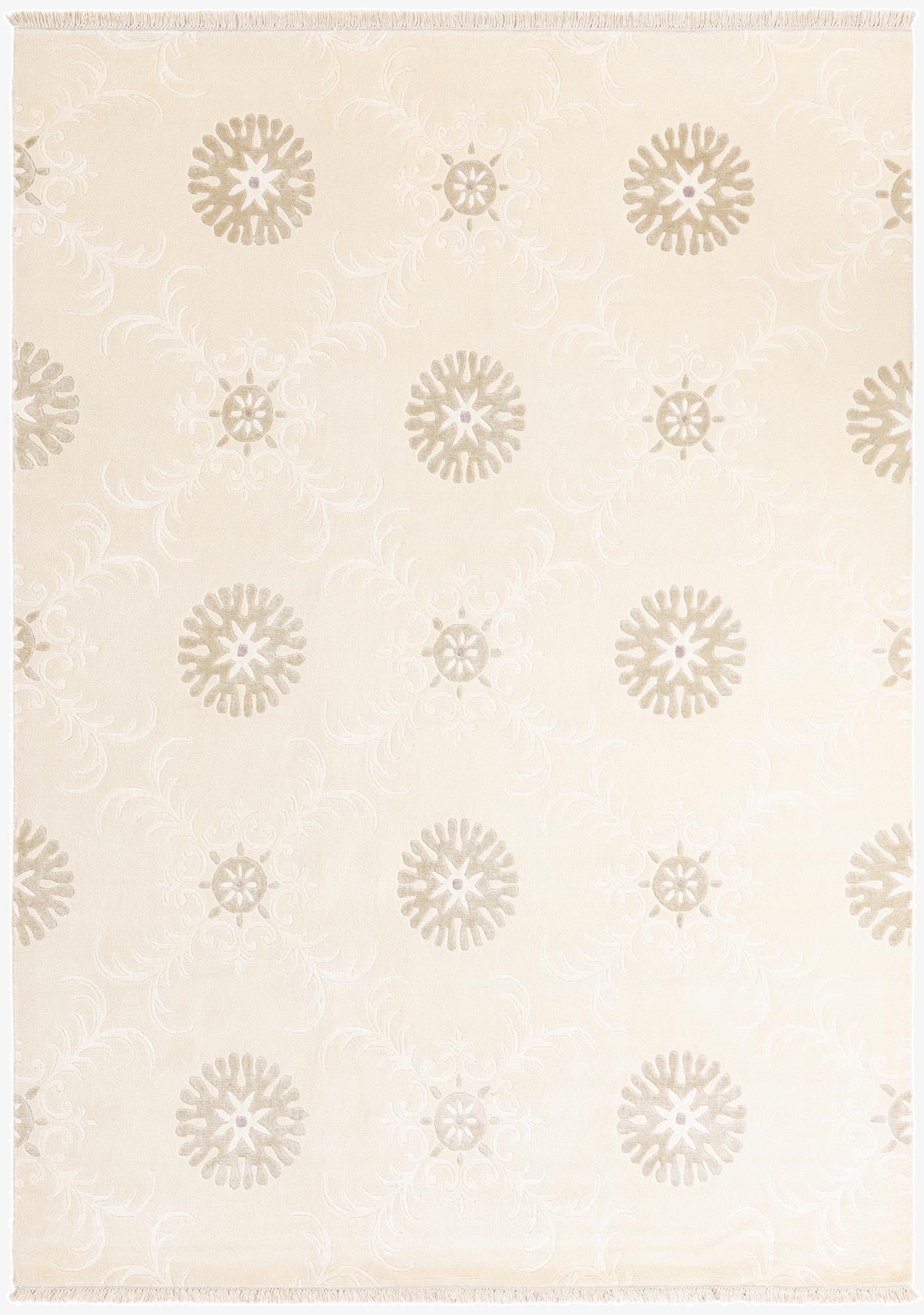 6' 11 x 9' 9  Hand Knotted Darya Wool Rug