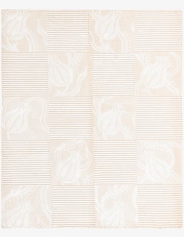 5' 1 x 6' 5 Hand Knotted Darya Wool Rug