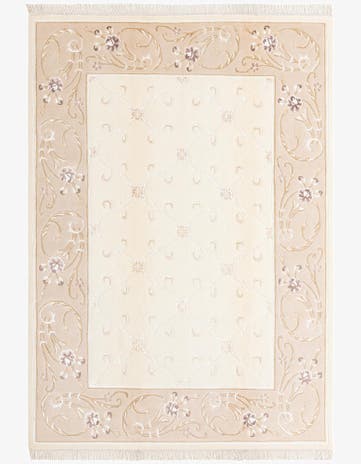 5' 7 x 8' Hand Knotted Darya Wool Rug