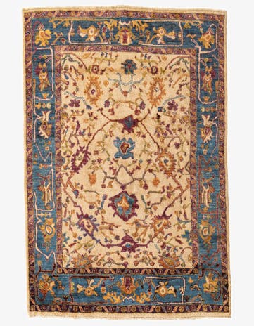 5' 6 x 8' 4 Hand Knotted Darya Wool Rug