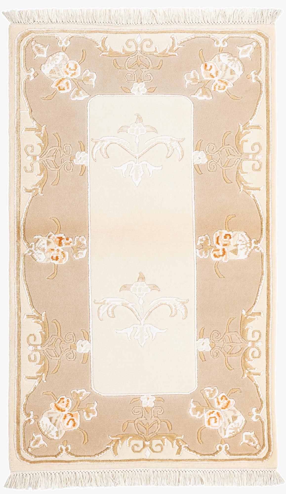 2' 9 x 4' 9  Hand Knotted Darya Wool Rug