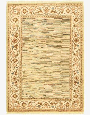 3' 9 x 5' 5 Hand Knotted Darya Oriental Rug