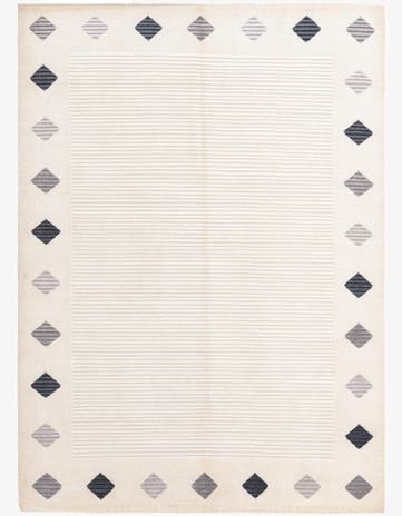 5' 9 x 8' Hand Knotted Darya Wool Rug