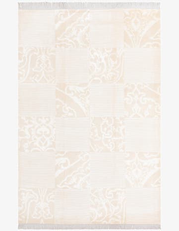 6' 9 x 10' Hand Knotted Darya Wool Rug