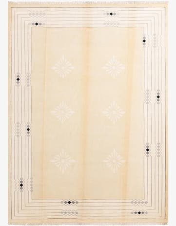 8' 2 x 11' 4 Hand Knotted Darya Wool Rug