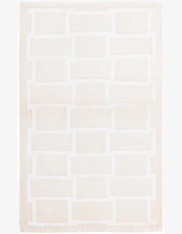 3' x 4' 11 Hand Knotted Darya Wool Rug