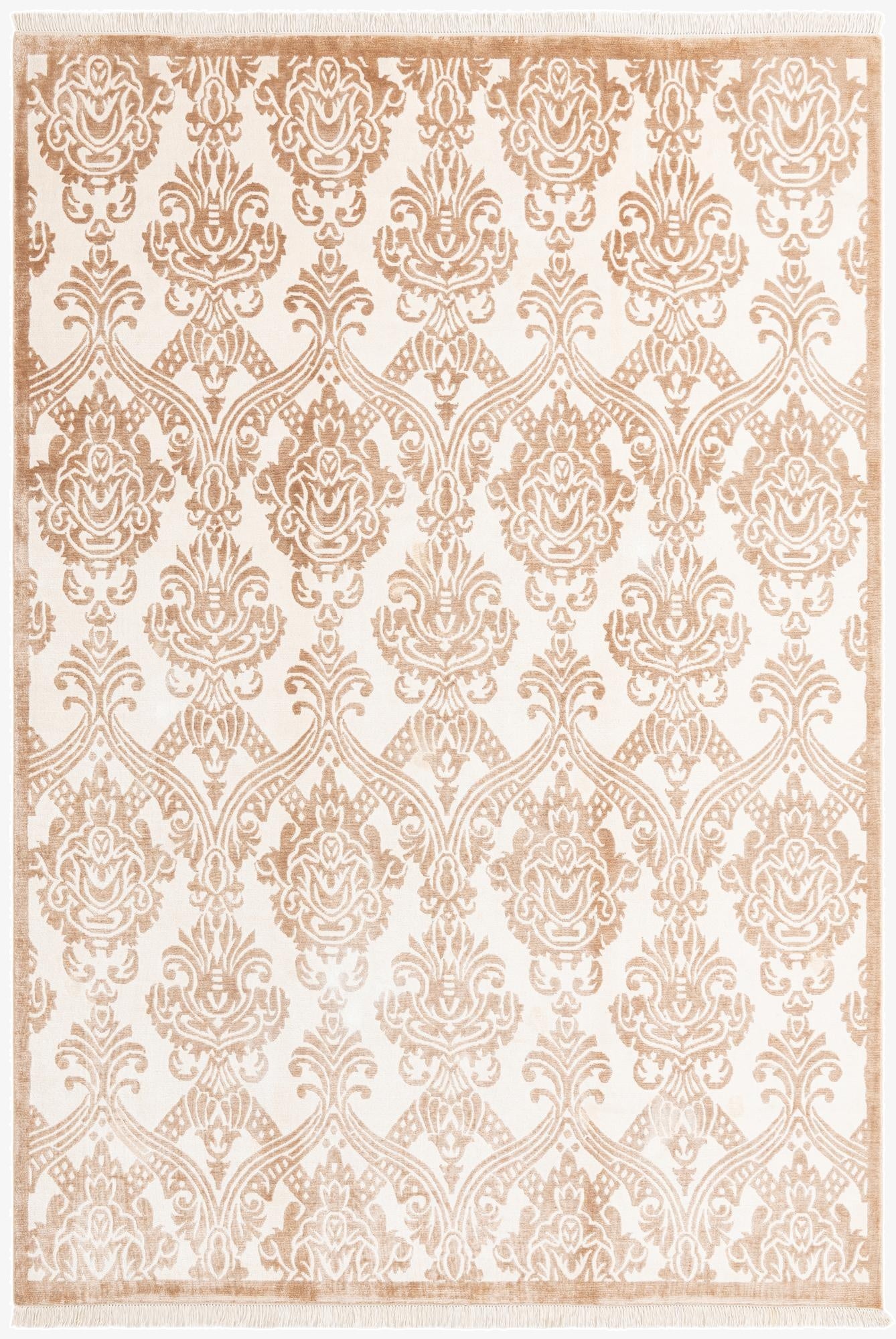 6' 9 x 9' 9  Hand Knotted Darya Wool Rug