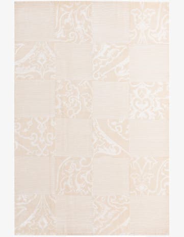 6' 8 x 9' 11 Hand Knotted Darya Wool Rug