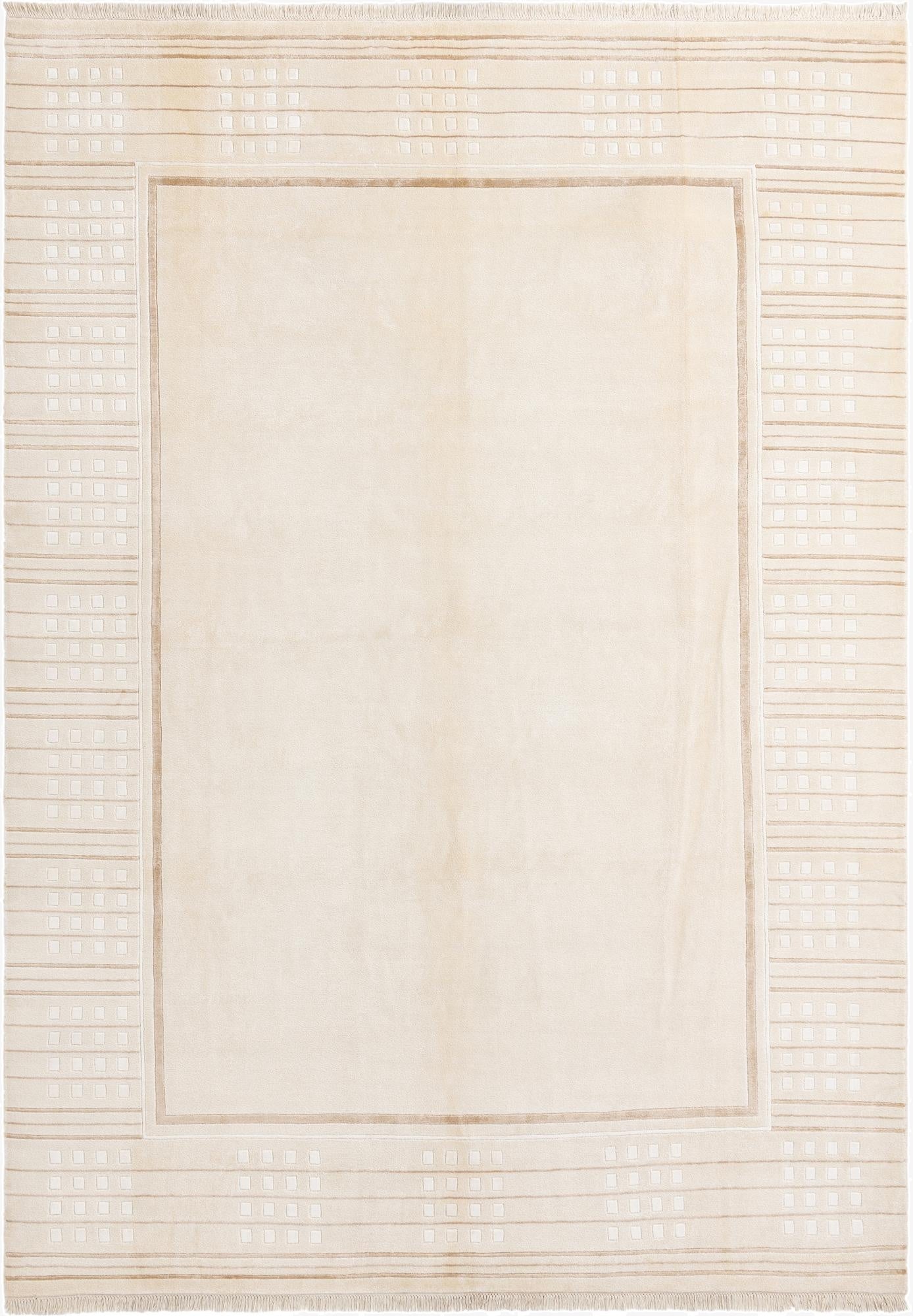 8' 1 x 11' 6  Hand Knotted Darya Wool Rug