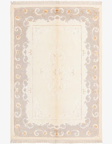 4' 1 x 6' Hand Knotted Darya Wool Rug