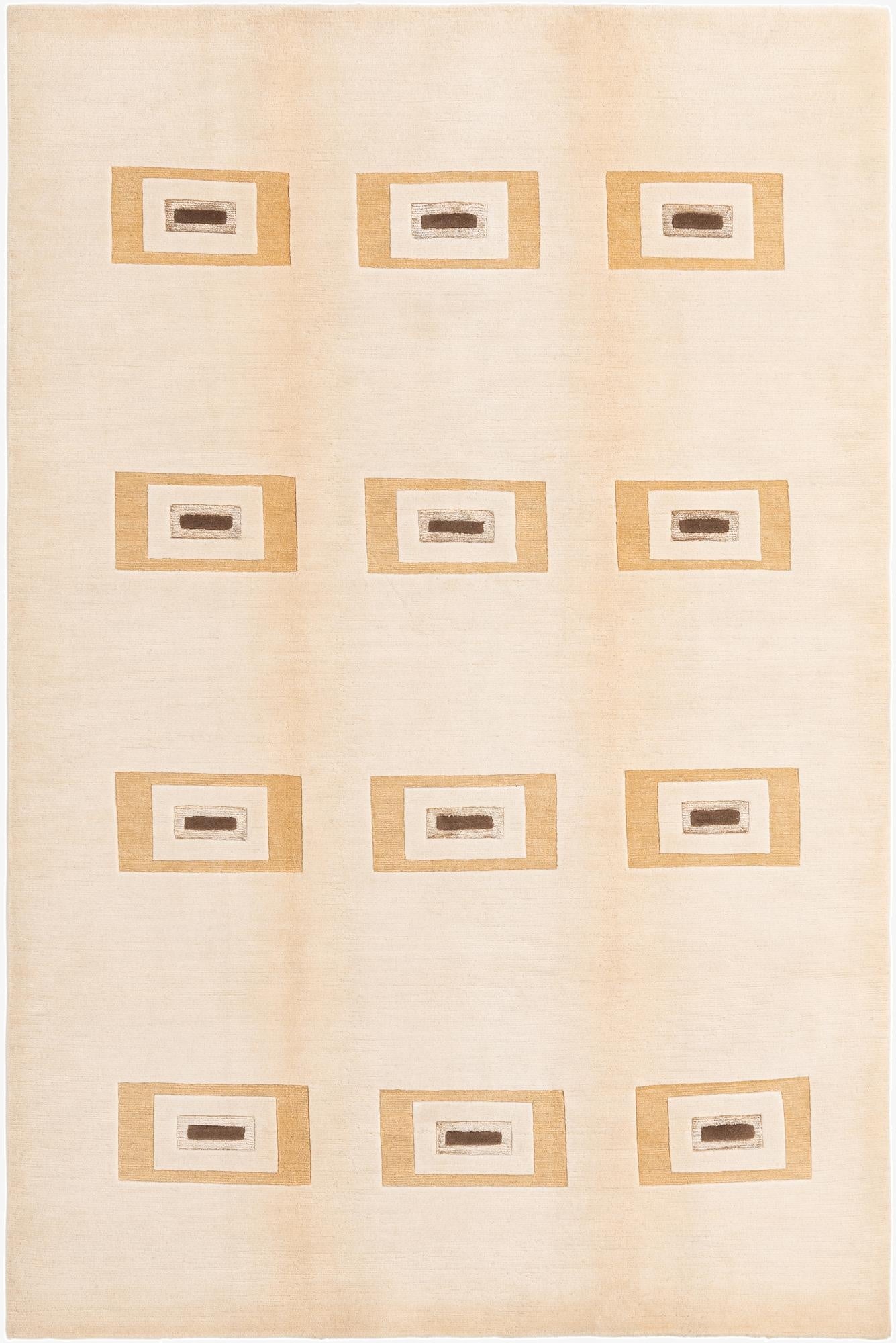 6' 6 x 9' 9  Hand Knotted Darya Wool Rug