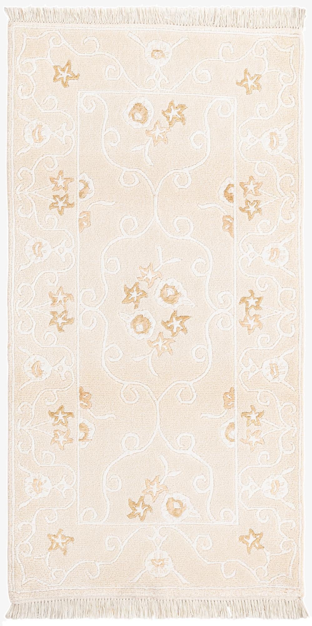 2' 7 x 5' 1  Hand Knotted Darya Wool Rug