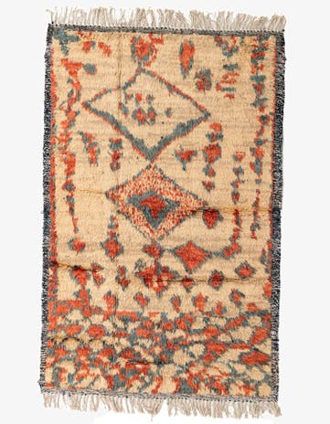 5' 2 x 8' 1 Hand Knotted Darya Wool Rug