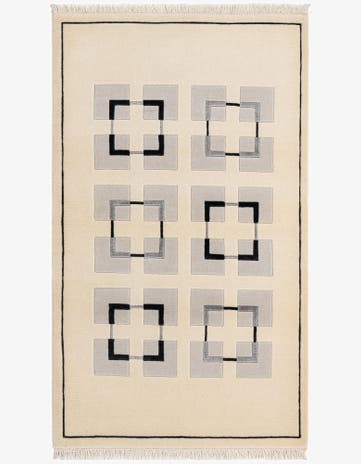 2' 11 x 5' Hand Knotted Darya Rug