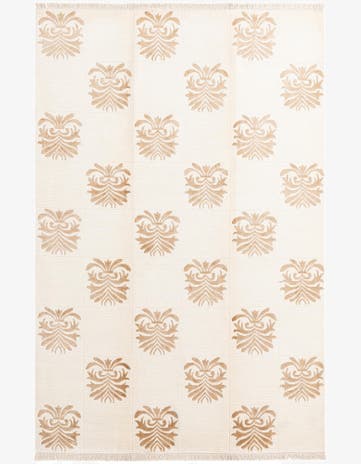 6' 6 x 9' 11 Hand Knotted Darya Wool Rug