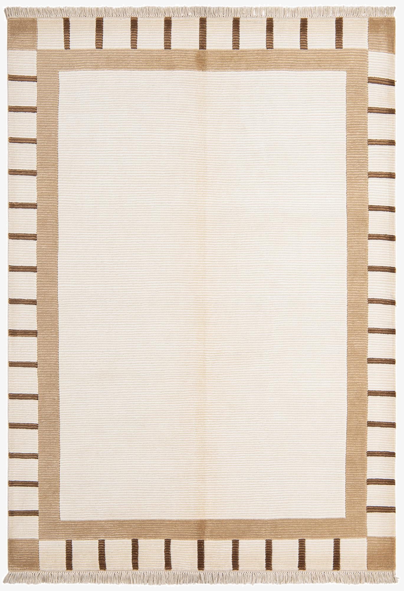4' 11 x 6' 11  Hand Knotted Darya Wool Rug