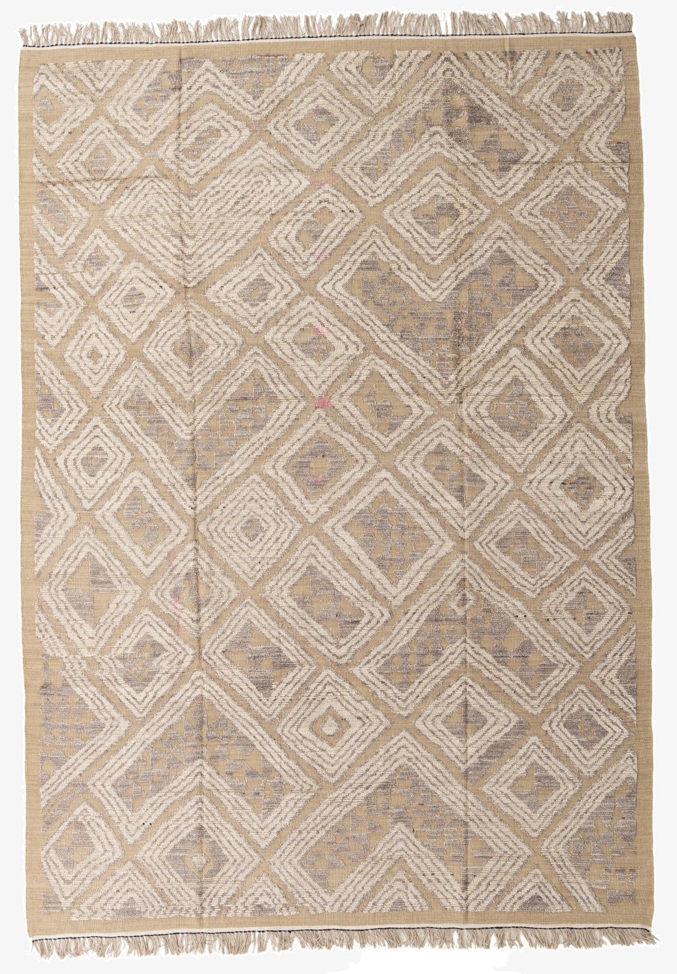 9' x 12' 8  Hand Knotted Darya Wool Rug