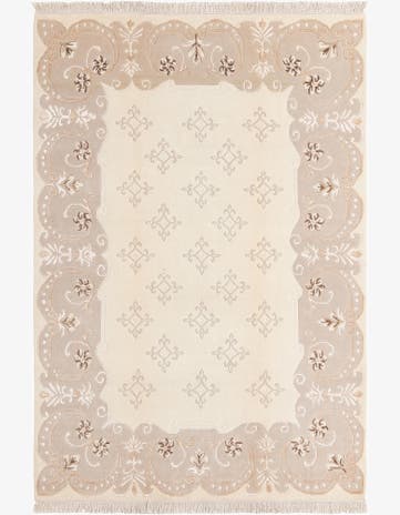 5' 7 x 8' 2 Hand Knotted Darya Wool Rug