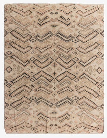 8' 11 x 11' 9 Hand Knotted Darya Wool Rug