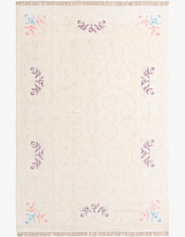 6' 7 x 9' 11 Hand Knotted Darya Wool Rug