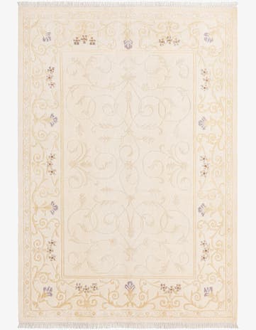 5' 7 x 7' 11 Hand Knotted Darya Wool Rug