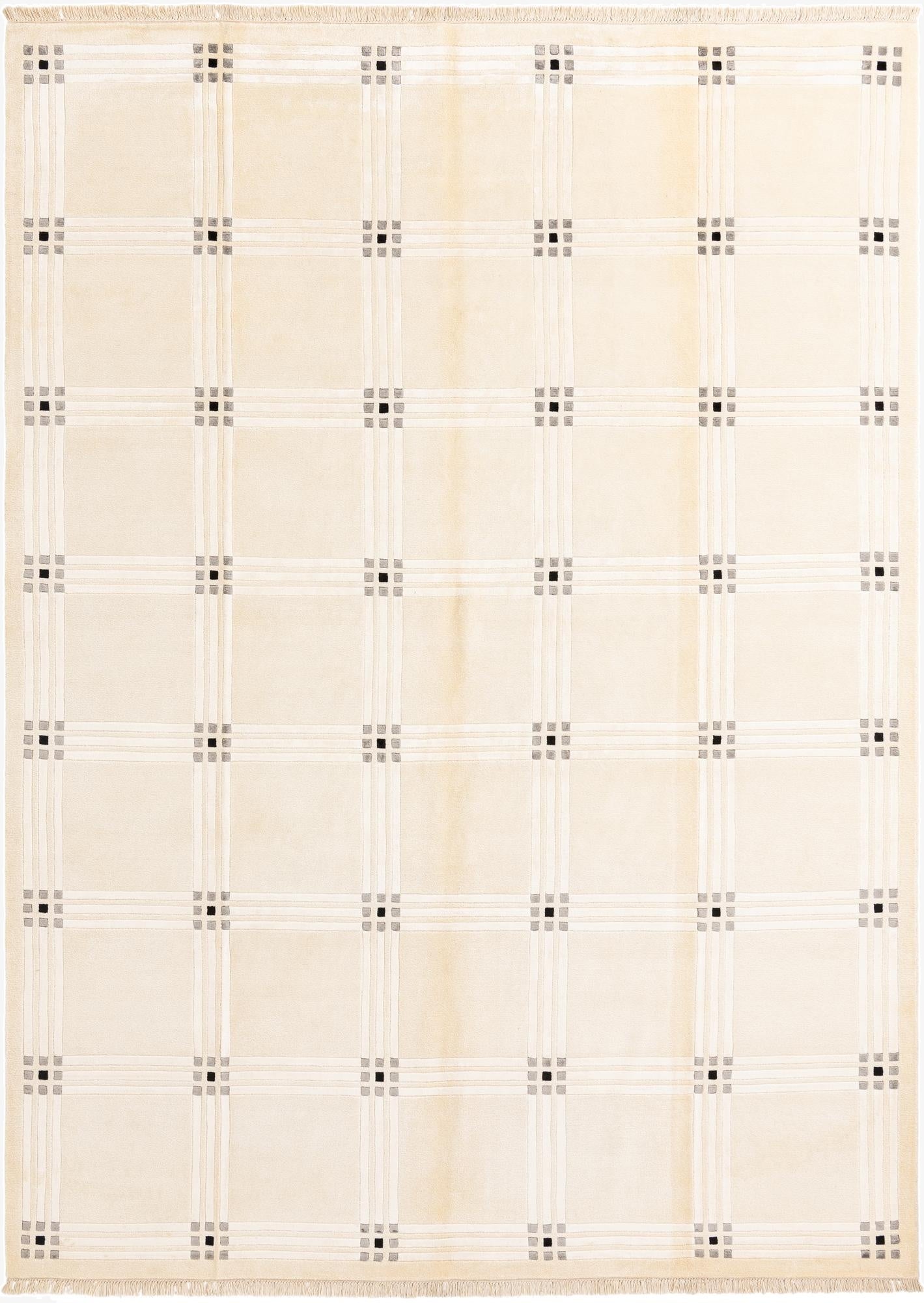 8' 1 x 11' 3  Hand Knotted Darya Wool Rug