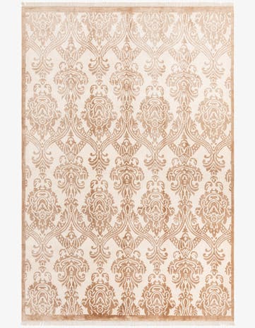 6' 9 x 9' 11 Hand Knotted Darya Wool Rug