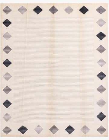 8' 1 x 9' 11 Hand Knotted Darya Wool Rug