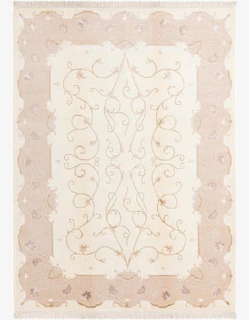 5' 7 x 7' 9 Hand Knotted Darya Wool Rug