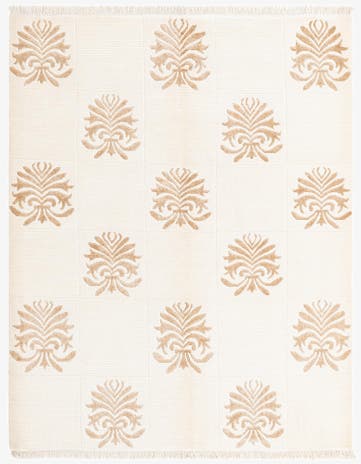 5' x 6' 4 Hand Knotted Darya Wool Rug