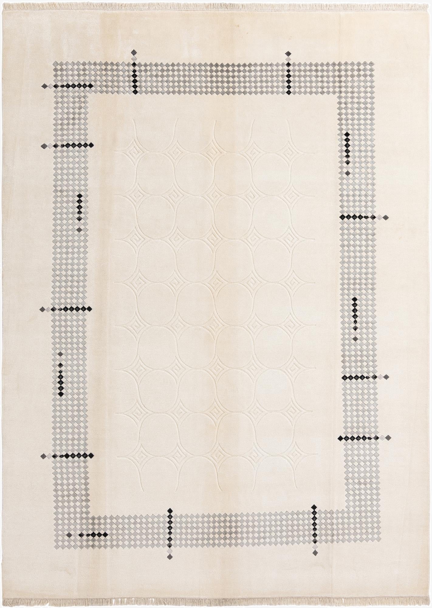 8' 2 x 11' 7  Hand Knotted Darya Wool Rug