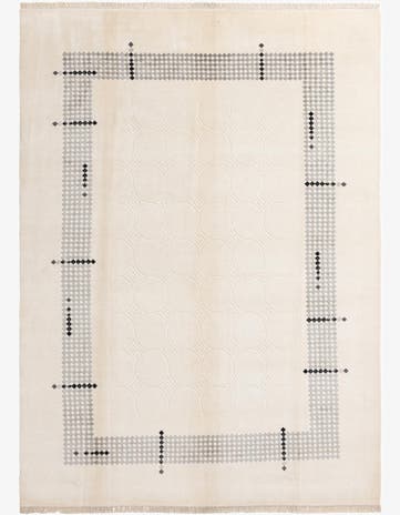 8' 2 x 11' 7 Hand Knotted Darya Wool Rug