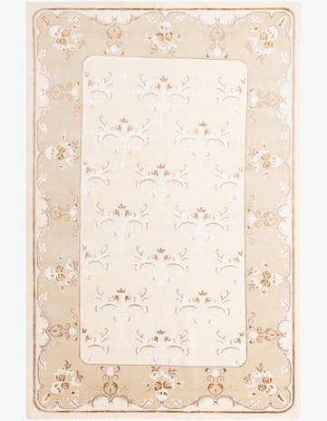 6' 8 x 10' Hand Knotted Darya Wool Rug