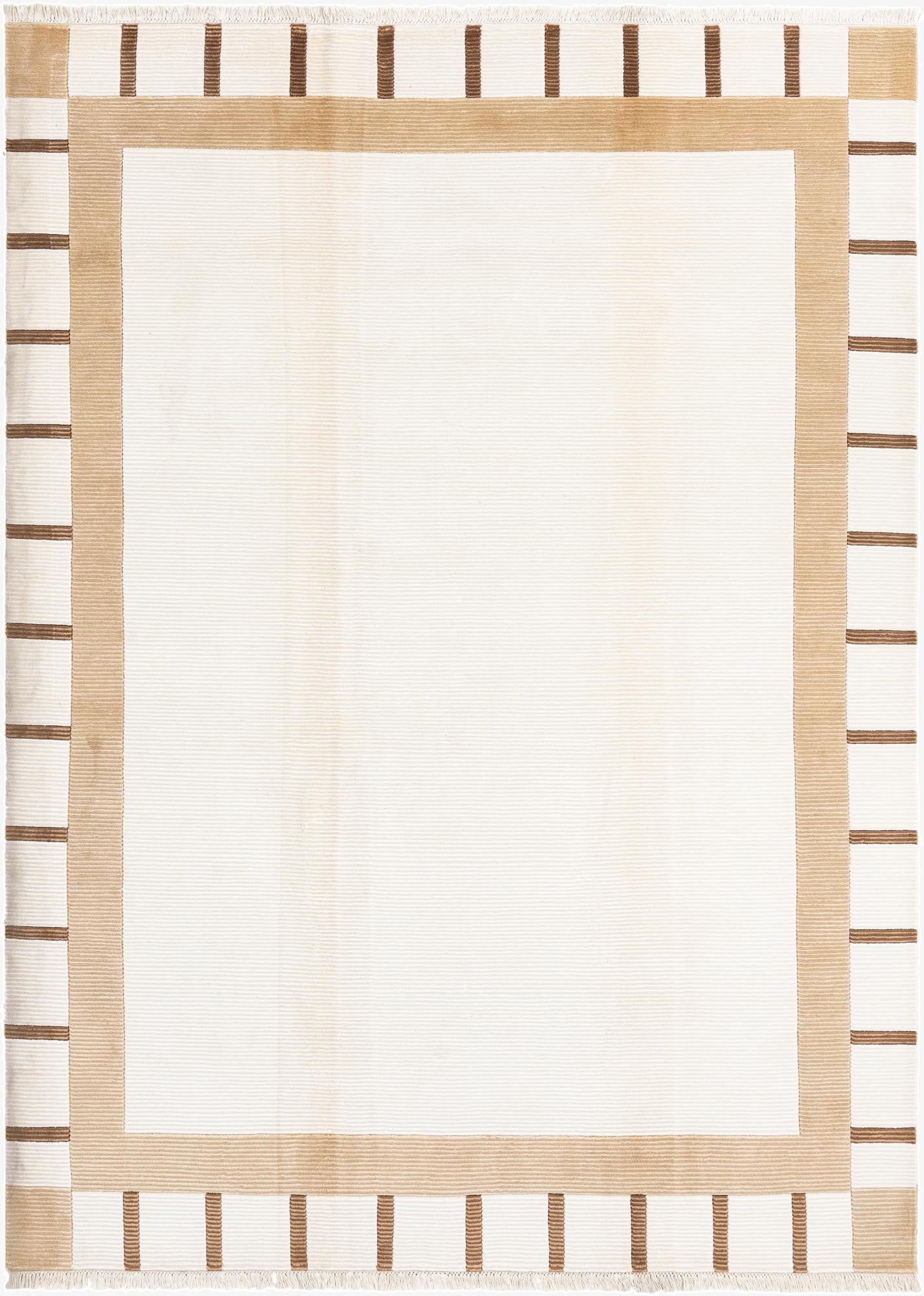 6' 11 x 9' 6  Hand Knotted Darya Wool Rug