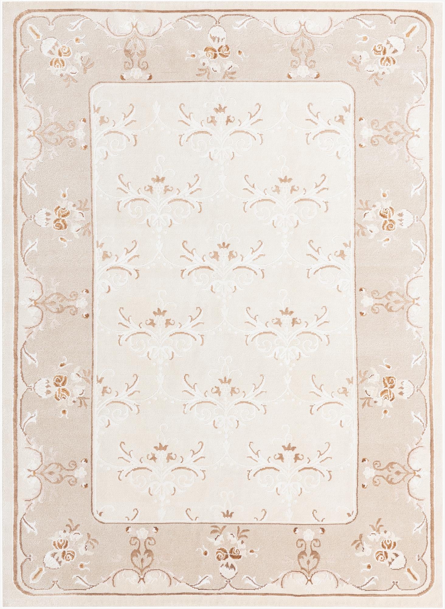 5' 8 x 7' 11  Hand Knotted Darya Wool Rug
