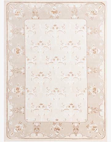 5' 8 x 7' 11 Hand Knotted Darya Wool Rug