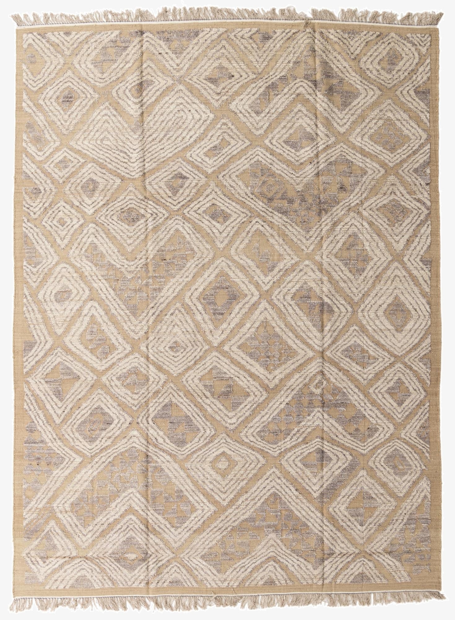 9' 2 x 12' 4 Hand Knotted Darya Wool Rug