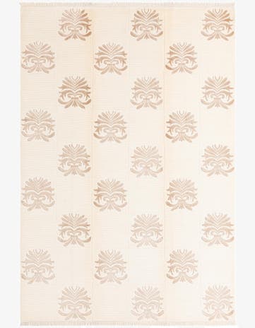 6' 7 x 9' 7 Hand Knotted Darya Wool Rug