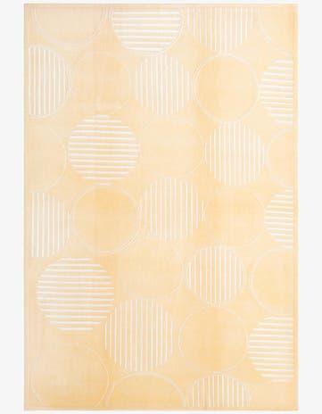 6' 7 x 9' 9 Hand Knotted Darya Wool Rug