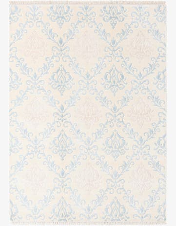 5' 5 x 8' 10 Hand Knotted Darya Wool Rug