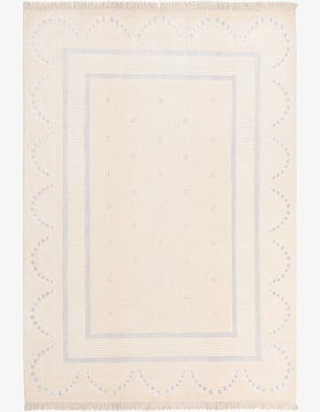 5' 8 x 7' 10 Hand Knotted Darya Wool Rug
