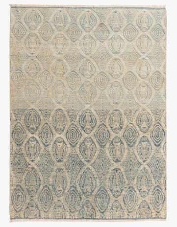 5' 9 x 7' 9 Hand Knotted Darya Wool Rug
