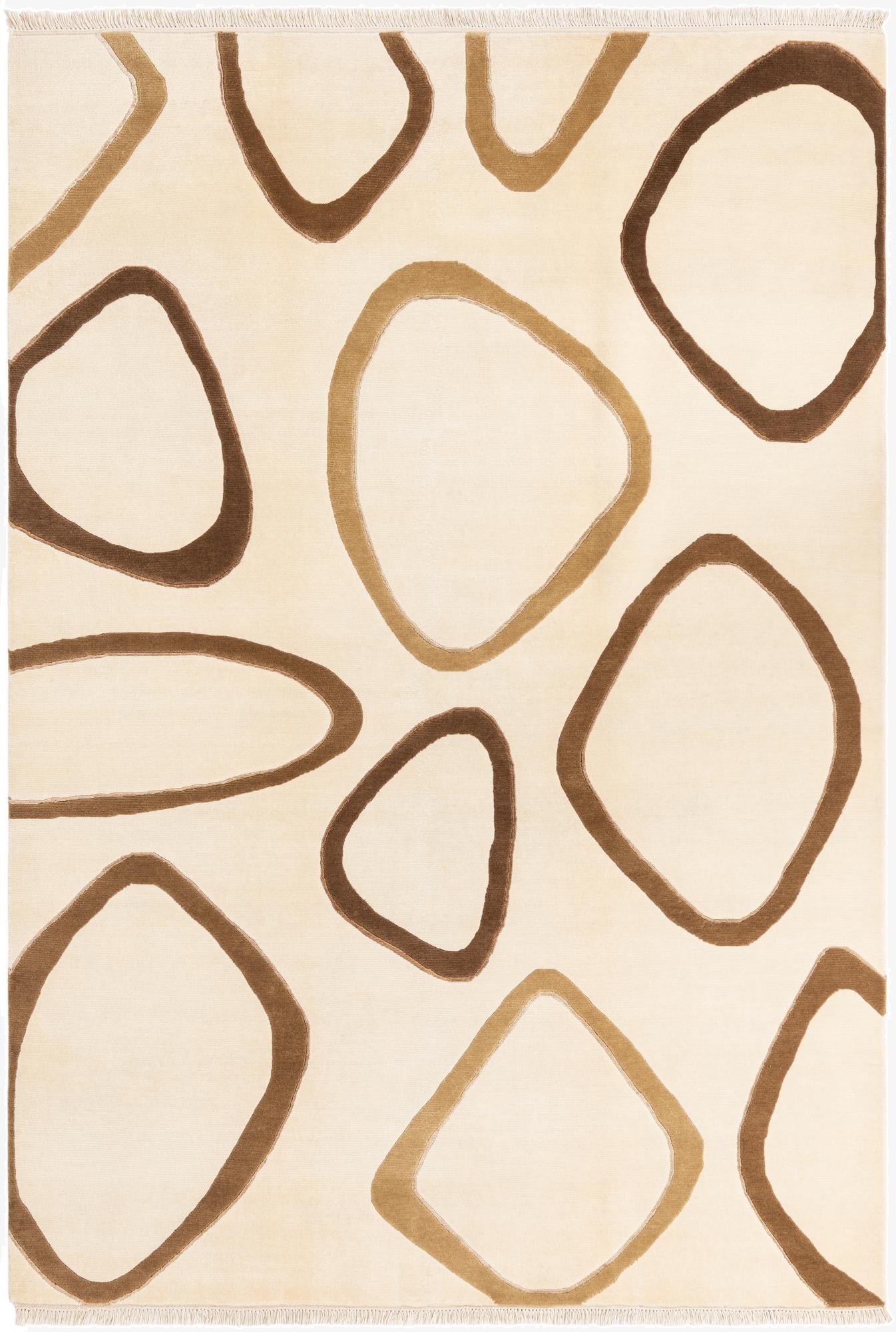 Primary image 6' 4 x 9' 3  Hand Knotted Darya Wool Rug