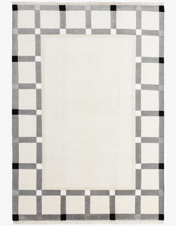 5' 6 x 7' 9 Hand Knotted Darya Wool Rug